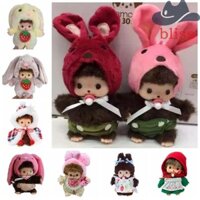 Bliss Monchi Đồ Chơi Sang Trọng, Mẫu Giáo Khỉ Nhỏ Monchi Búp Bê Sang Trọng, Sáng Tạo Nhiều Phong Cách Monqi Tay Con Rối Monchi Búp Bê Nhồi Bông Cô Gái