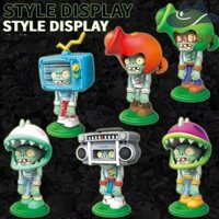 Bliss Plants Vs Zombie Anime Hình, Phiên bản Q Thực vật may mắn ngẫu nhiên Vs Zombies Khối xây dựng Đồ chơi, Bộ sưu tập bất ngờ Phim hoạt hình Thực vật Zombie Nhân vật hành động Quà tặng sinh nhật