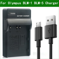 Blm-1 BLM-5 Camera Kỹ Thuật Số Micro USB Sạc Cho Olympus E-1 E-3 E-30 E-5 C-5060 C-7070 C-8080 E-520 EVOLT E-300 E-330 E-510 E-500