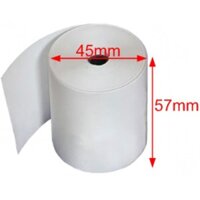 [BLOCK 20 CUỘN] Giấy in bill, hóa đơn nhiệt khổ 57/58mm (K57/K58) cao cấp
