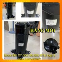Block điều hòa 3-4HP 27000-36000BTU 3 pha 380V Bloc Lốc máy lạnh ZR47 - máy nén điều hoà Mới