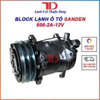 Block điều hoà ô tô 508 bản 2A loại 12V dây đồng, lốc lạnh chế xe hơi oto máy nén, Điện Lạnh Thuận Dung