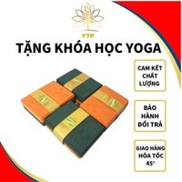 Block Gạch Tập Yoga ECO 300G Cao Cấp Không Lún Tay, Hàng Việt Nam XK- 1 ĐÔI, ONEFIT GẠCH300