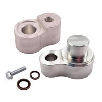 Block Off Kit Cho Máy Nén Điều Hòa Không Khí A / C Cho Xe Chevrolet Suburban GMC 2000-2013 Nhôm Phôi