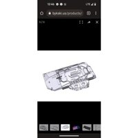 block tản nước Bykski Water Block and Backplate Gigabyte RTX 3080/3090 (N-GV3090GMOC-X)