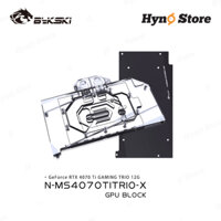 Block VGA Bykski N-MS4070TITRIO-X ARGB Tản nhiệt nước custom - Hyno Store