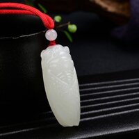 Blockbuster Vàng Cicada Trắng Ngọc Mặt Dây Chuyền Ngọc Trai Mặt Dây Chuyền Nam Nữ Trang Sức