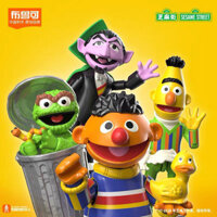 Blokees Sesame Street Partner No. 2 Búp Bê Lắp Ráp Hình Hành Động Mô Hình Trang Trí Hình