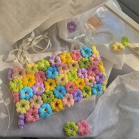 Blooming top crochet - Áo 2 dây ngàn hoa len móc - Susu's Crochet