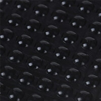 Blossom FOX 100Pcs Black Self Adhesive Rubber Feet Semicircle Bumpers Door Buffer Pad