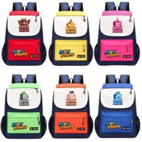 Blox Fruit Hoạt Hình In Hình Thoải Mái Dung Tích Lớn Ba Lô Văn Phòng Phẩm Lưu Trữ Du Lịch Đi Bộ Đường Dài Túi