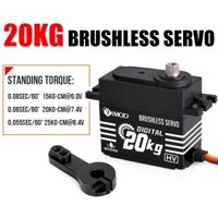 Bls-hv20kg Bánh răng kim loại kỹ thuật số chống nước không chổi than Servo cho thuyền xe bánh xích RC 1 / 8 1 / 10