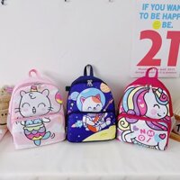 (BLTE11) Balo trẻ em hoạt hình cho bé trai bé gái 3-4 tuổi