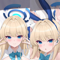 Blue Archive Asuma Toki Dakimakura Anime Nữ HD In Gối Ôm Bao