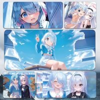 Blue Archive Caina mouse pad oversized Arona anime peripheral keyboard pad desktop pad