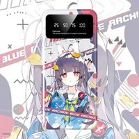 Blue Archive Kasumizawa Mizuki Power Bank 20000mAh 50000mAh Sạc nhanh di động với cáp tích hợp Anime