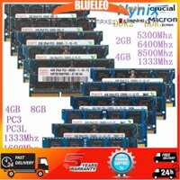 Blue Hynix 8GB 4GB 2GB DDR2 DDR3 DDR3L 667Mhz 800Mhz 1066Mhz 1333Mhz 1600 MHz PC3 12800S 10600S 204PIN Bộ nhớ RAM máy tính xách tay