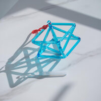 Blue Merkaba Kim tự tháp Pha Lê Thiền âm thanh - Merkaba Crystal Singing Pyramid for Sound Healing