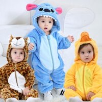 Blue Stitch Baby Romper Infant One Piece Jumpsuit Cute Animals Party Home Wear Onesie Baby Costumes Birthday Present