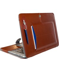 Bluebonnet All-in-1 Case for 13-Inch MacBook Pro/MacBook Air (Chestnut Brown) (002BR)
