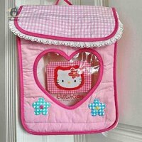 [Bluemood] Túi đựng đồ treo Kawaii Hello Kitty Sanrio KT Cat Văn phòng phẩm Lưu trữ Túi di động Du lịch Dung tích lớn Ins Quà tặng Giáng sinh cho bé gái Mới