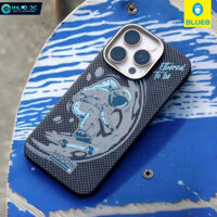 BLUEO Ốp lưng Aramid Kevlar cho ốp lưng iphone 16/15 cho ốp lưng iphone 16 pro max shockproof ốp lưng iphone 15 pro max