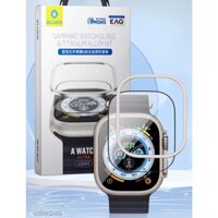Blueo Screen protector for apple iwatch ultra 2 / 1 49mm  Kính Cường Lực Siêu Mỏng 49mm Khung Hợp Kim Titan Chống Trầy Xước Bảo Vệ Toàn Diện Màn Hình Cho apple watch Ốp