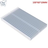 Bluestyle 100 * 60 * 10mm Nhôm Tản Nhiệt Chip Tản Nhiệt Cho IC LED Điện Transistor Mới
