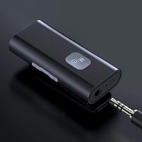 Bluetooth 5.0 Adapter 3.5mm Aux Audio Music Receiver Dongle for Home Audio Music Streaming