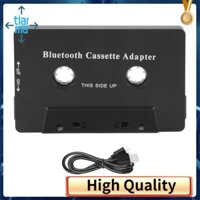 Bluetooth 5.0 Âm Thanh Băng Xe Ô Tô AUX Stereo Adapter Có Mic Cho Điện Thoại MP3 Cáp AUX CD Player