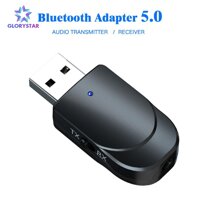 Bluetooth 5.0 Thiết Bị Thu Nhận Âm Thanh Transmitter Stereo Mini USB Bluetooth 3.5 Mm Jack Đối Với Truyền Hình PC Bộ Phụ Kiện Xe Ô Tô Bộ Chuyển Đổi Không Dây LazadaMall