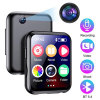 Bluetooth 5.4 Hifi Mp3 Player Mp4 Media FM Camera Radio Recorder Máy nghe nhạc di động