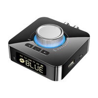 bluetooth Audio Receiver Transmitter Mic TF U-Disk Stereo 3.5mm AUX Jack RCA 400mAh Digital Display Wireless Audio Adapt