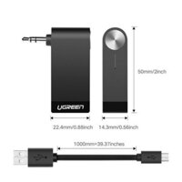 Bluetooth Music Receiver Aux 3,5 mm stereo Ugreen Chính Hãng - Thiết bị chuyển đổi âm thanh