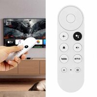 Bluetooth Remote Control Replacement Voice Search for Chromecast 4K Google TV