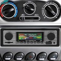 Bluetooth xe hơi cổ điển đài phát thanh MP3 Máy nghe nhạc Stereo USB AUX xe cổ điển âm thanh stereo