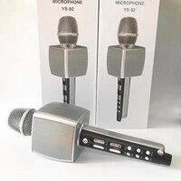 Bluetooth YS 96 Không Dây Mic Karaoke Tích Hợp Live Stream Loa Bass Chống Hú, Hát Cực Đã bảo hành 12th - ys 92