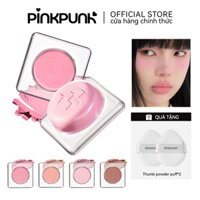 Blush PinkPunk  Beauty Makeup Repairing Matte Delicate Smooth Eyes Face Công dụng kép phấn má hồng mochi
