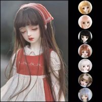 [Blythe BJD Doll Tóc Giả] 1 / 3 1 / 6 1 / 4 1 / 8 Tóc Thẳng Dài Nhẹ Nhàng Tóc Lụa Sữa Tóc Giả BJD Doll Tóc Giả