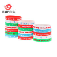 Bmpeic 35 Chiếc Giáng Sinh Dây Đeo Tay Silicon Vòng Tay Dây Cao Su Vòng Tay Giáng Sinh Vui Vẻ Cho Tiệc Giáng Sinh Trang Trí Tiếp Liệu Mới