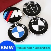 Bmw 4 * 68mm Bánh Xe Ô Tô Trung Tâm Mũ Vành Mũ Có Biểu Tượng Huy Hiệu Logo Đa Năng Phù Hợp Cho B * M * W 1,3,5,7-Series, X1, X3, X5, X6-Series