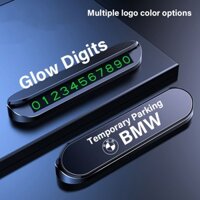 Bmw Biển Số Điện Thoại Đỗ Xe Tạm Thời Bằng Hợp Kim Nhôm diy