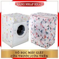 [BN123] [Hàng Loại 1] Áo trùm máy giặt vỏ bọc loại cửa trước ngang & trên đứng 7kg 8kg 9kg - vải bao chùm chống bụi .