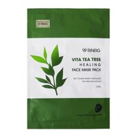 Bnbg Mặt Nạ Bnbg Vita Tea Tree Healing Face Mask Pack Thải Độc Da Giảm Mụn 30ml