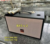 BNIB S218 loa bass 15 đôi phù hợp mọi không gian, hàng chính hãng