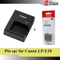 Bộ 01 pin Canon LP-E10 + 01 sạc Canon LC-E10C - Hàng nhập khẩu