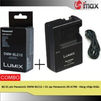 Bộ 01 pin Panasonic DMW-BLC12 + 01 sạc Panasonic DE-A79B - Hàng nhập khẩu