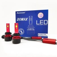 BỘ 02 BÓNG ĐÈN XE LED Ô TÔ DOMAX AOZOOM SIÊU SÁNG BẢO HÀNH 3 NĂM