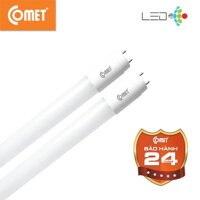 Bộ 02 Đèn tube Led Comet CT02S009 công suất 9W bóng tube led thủy tinh Hiệu suất phát quang cao có độ bền cao tiết kiệm năng lượng Tuổi thọ 25.000 giờ.