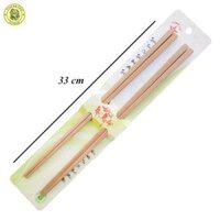 Bộ 02 Đôi Đũa Gỗ Chiên Cà Chít Xào Nấu Thức Ăn Dài 33cm - Đồ Gỗ Nhà Bếp Thương Hiệu Trường Sơn